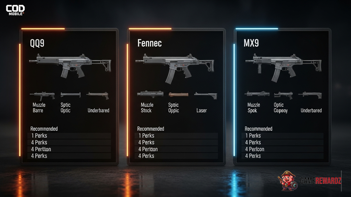 COD Mobile Best SMG Loadouts